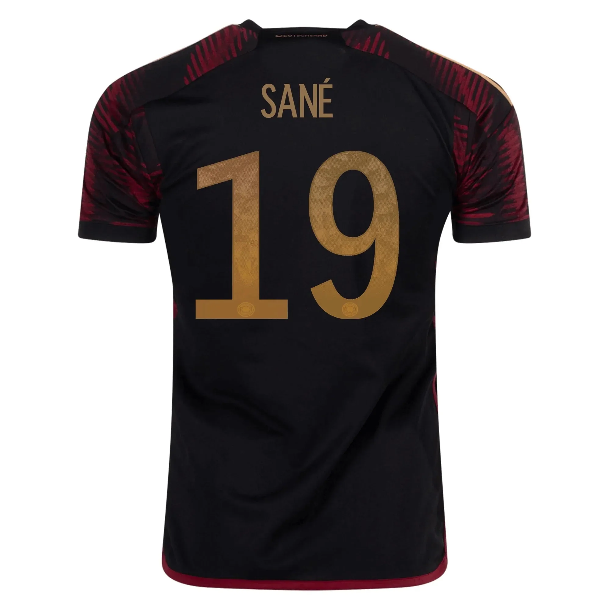 adidas 2022-23 Germany Away Jersey Black - Image 4