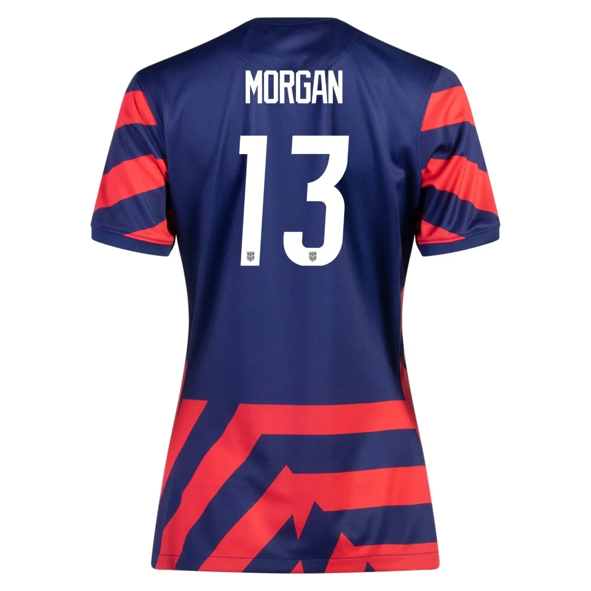 Nike 2021-22 USA Women Away Jersey - Navy-Red - Image 12