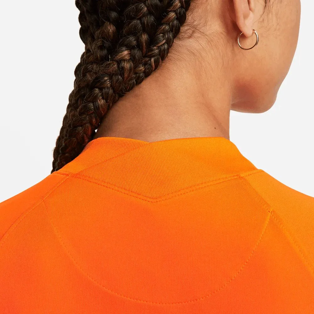 Nike Netherlands Women's EC22 Home Jersey - Total Orange-Black - Image 6